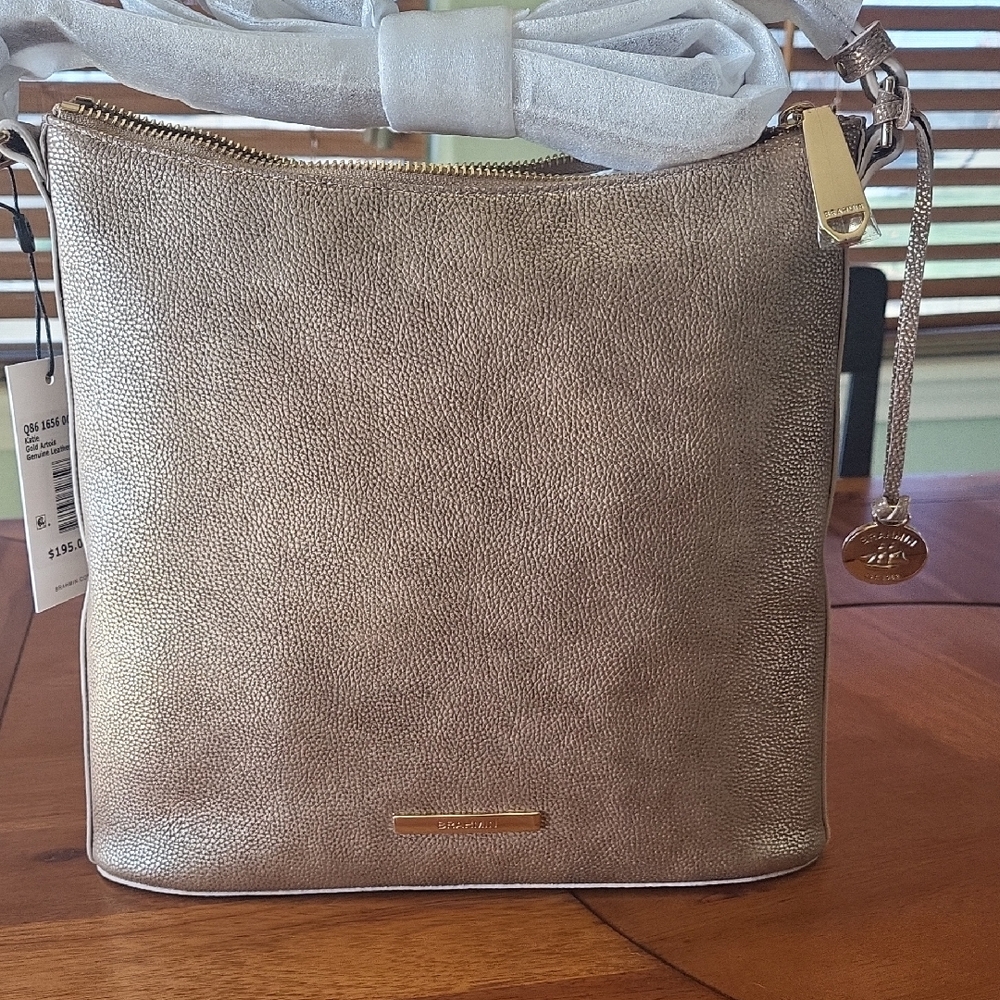 Brahmin Gold Crossbody Bag